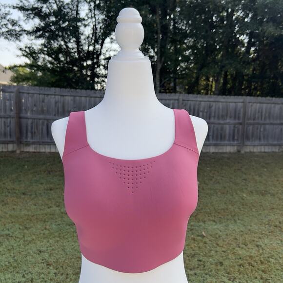 Victoria's Secret Sports Bra Size 34DDD Pink Featherweight Max Sports Bra NWT - Picture 4 of 6